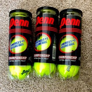 Brand New - Tennis balls - Penn 3 pack